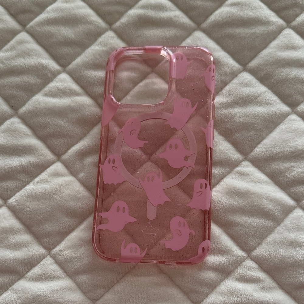 Velvet Caviar Pink Ghost Phone Case